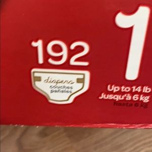 Size one diapers